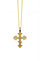 THE ETHIOPIAN Axum Cross Necklace II