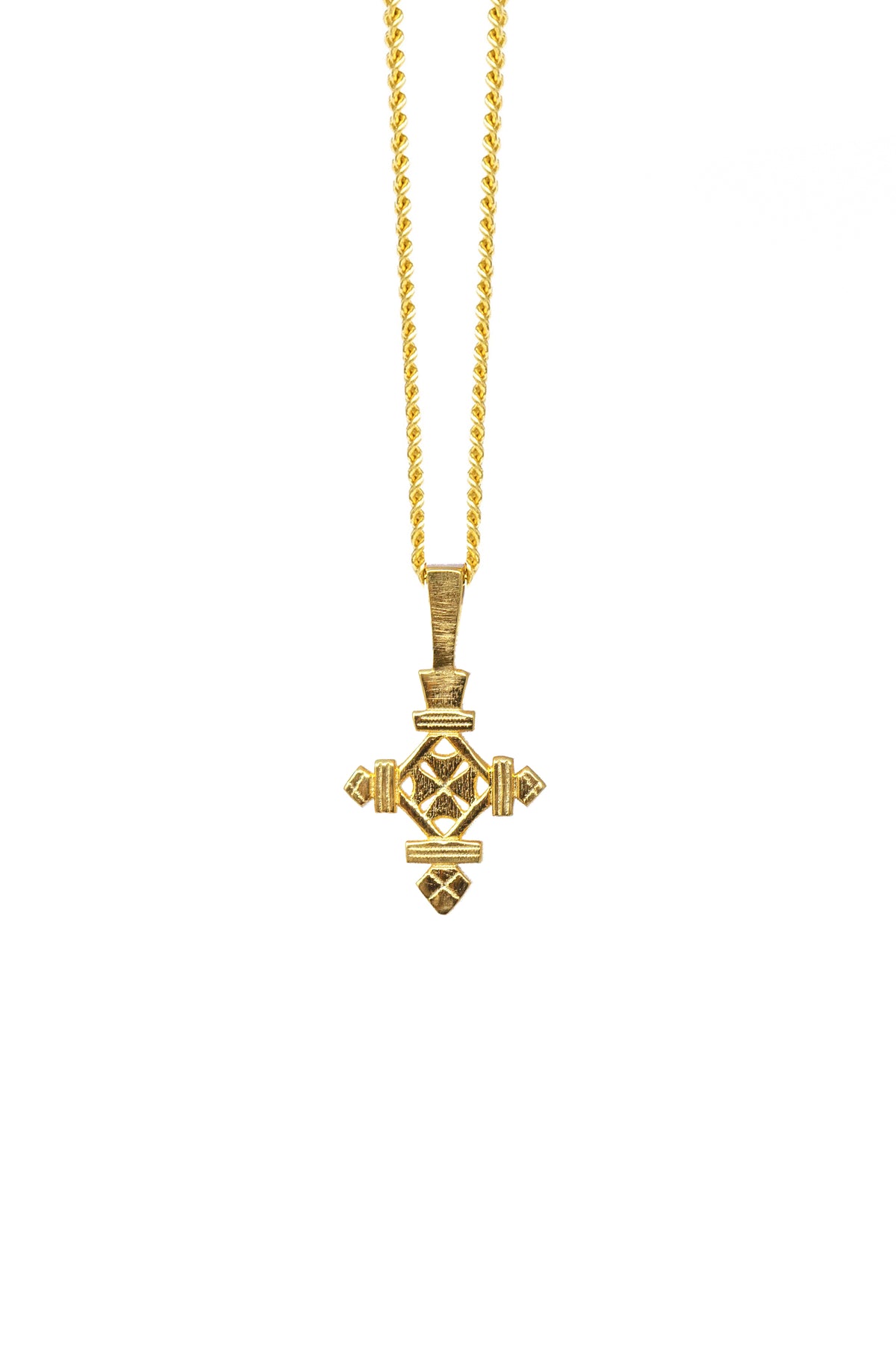 THE ETHIOPIAN Axum Cross Necklace I