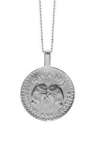 THE GHANA Talking Drum Coin Necklace