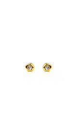 THE GOLD NUGGET Sapphire Stud Earrings