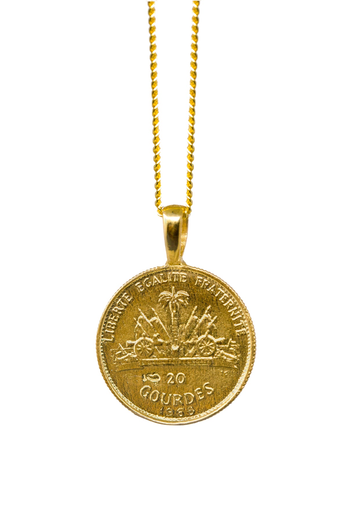 THE HAITI Mackandal Coin Necklace