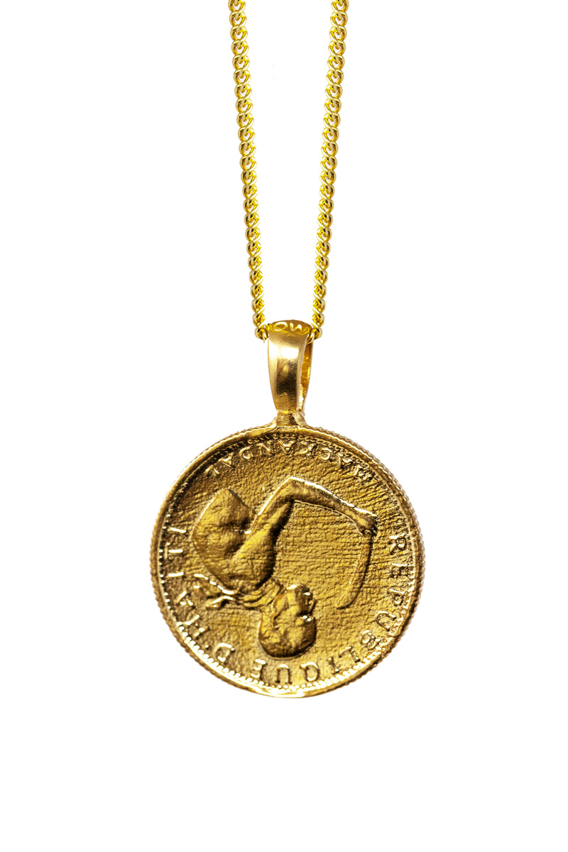 THE HAITI Mackandal Coin Necklace