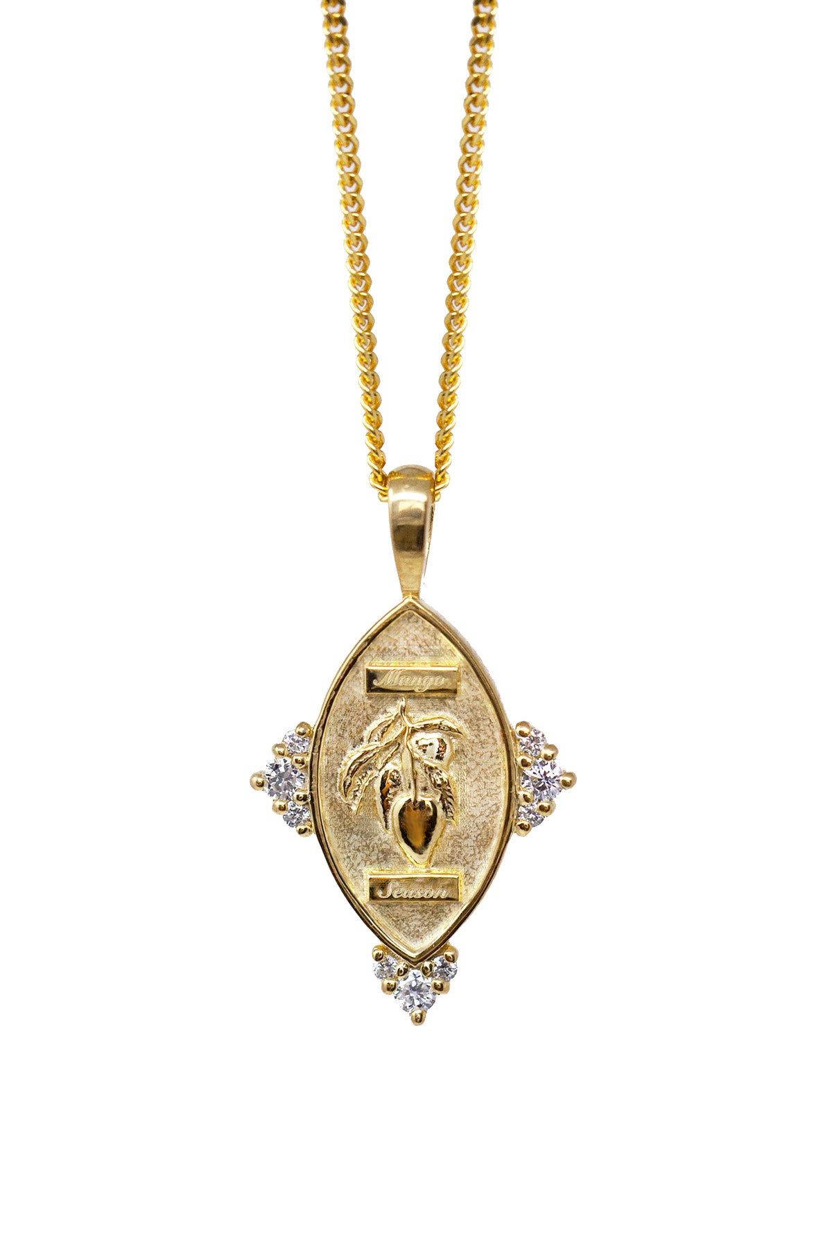 THE MANGO Season Diamond Necklace