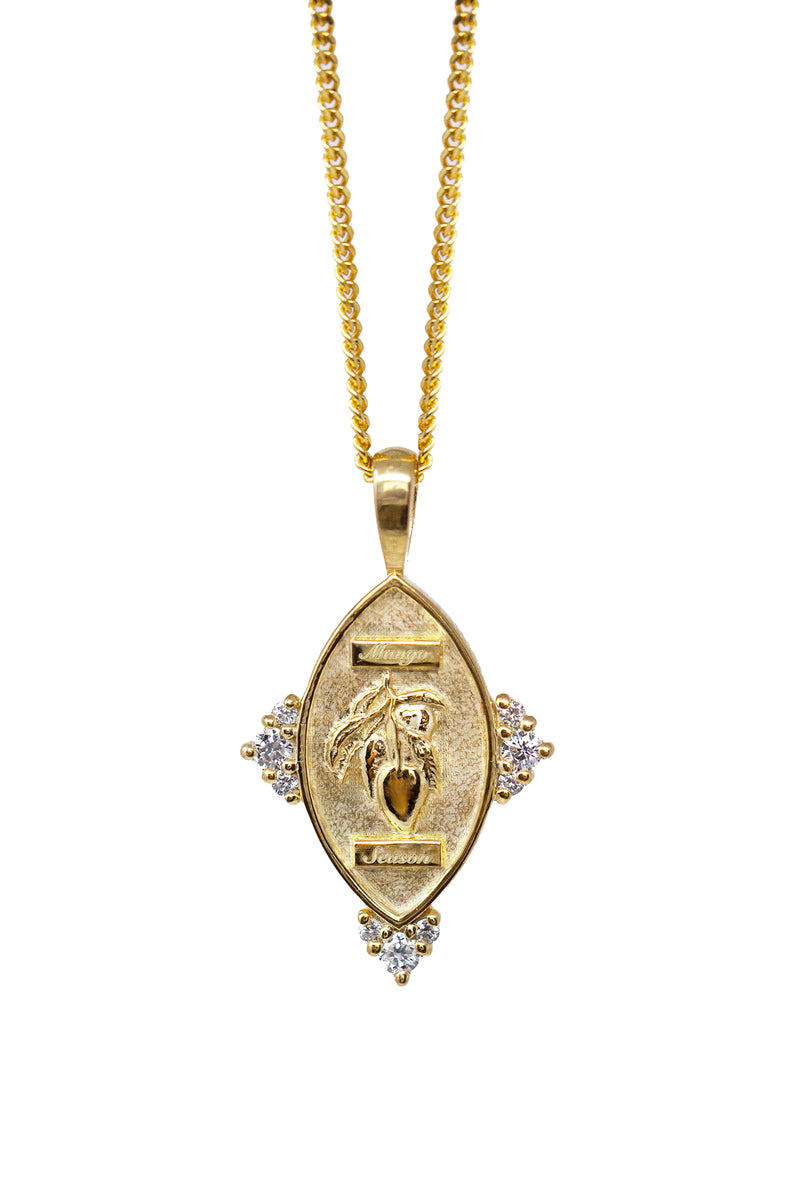 THE MANGO Season Diamond Necklace