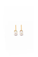 THE PEARL and Gemstone Stud Earrings