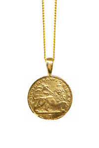 THE RASTAFARI Coin Necklace I