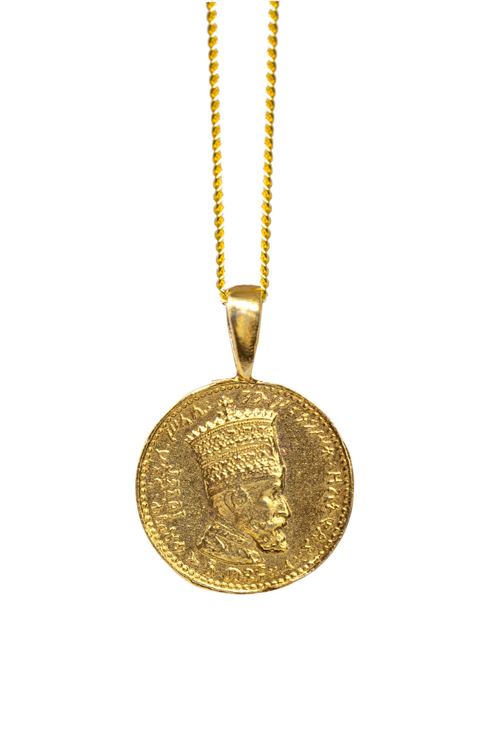 THE RASTAFARI Coin Necklace I