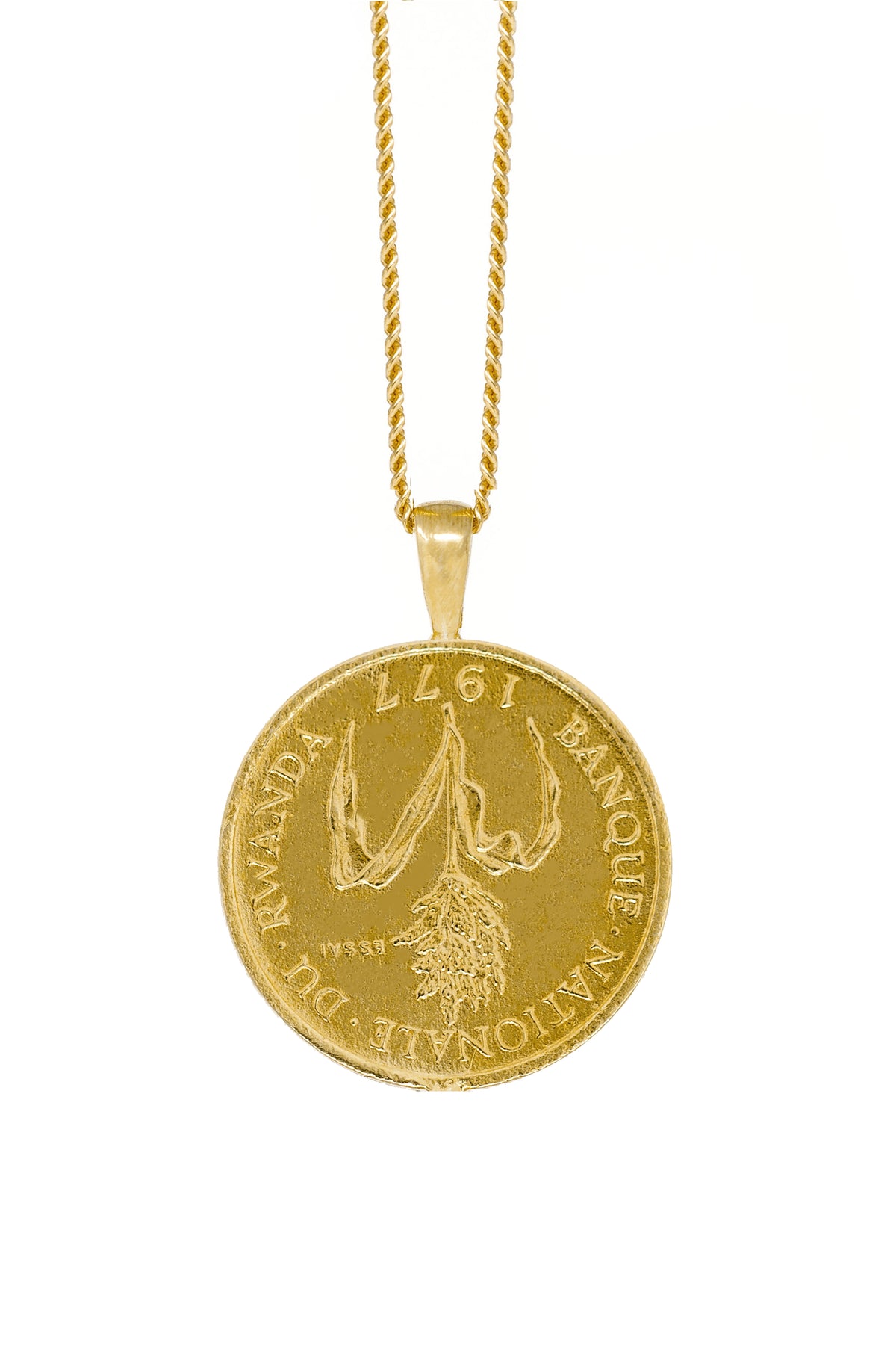 THE RWANDA Coin Necklace