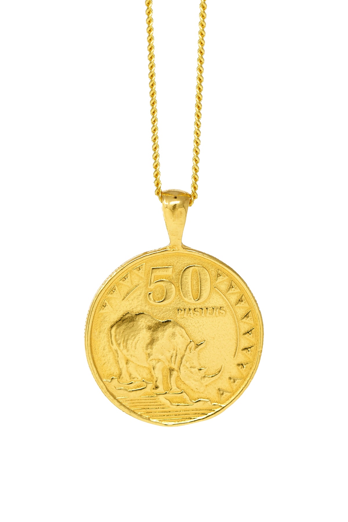THE SOUTH Sudan Coin Necklace – omiwoods - Main Image