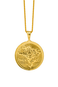 THE BRAZIL Coin Necklace