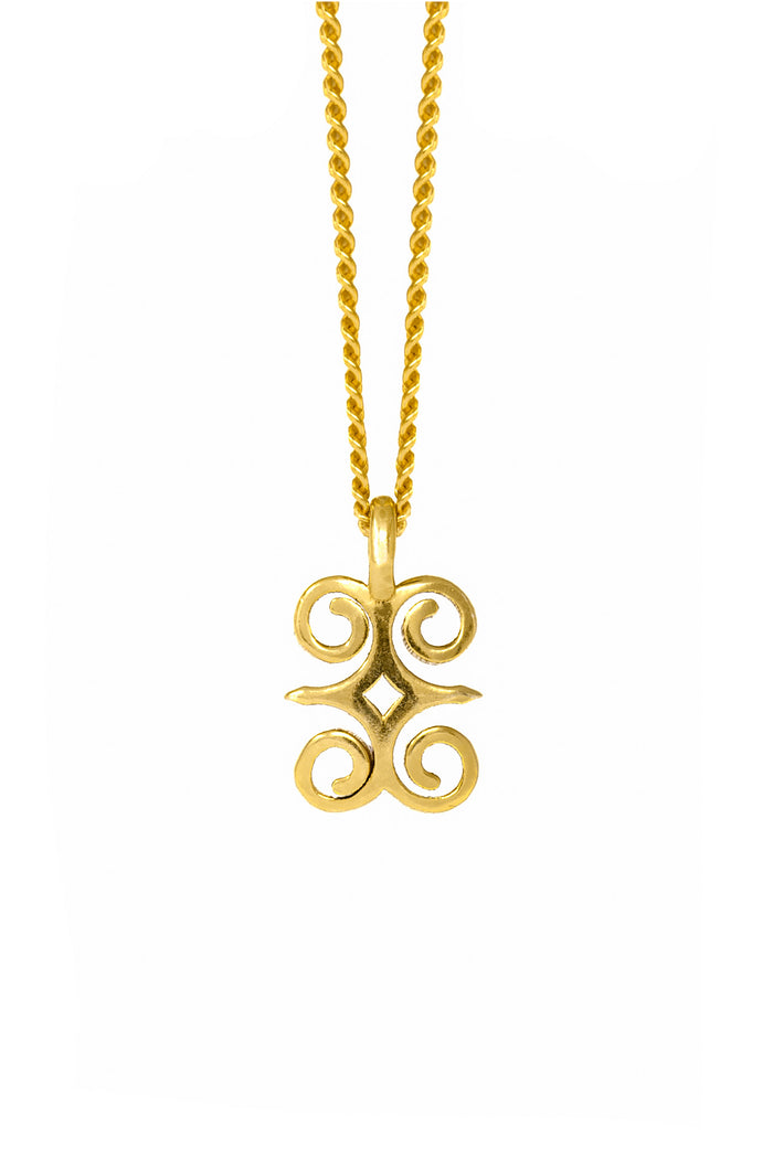 THE DWENNIMMEN Adinkra Necklace I