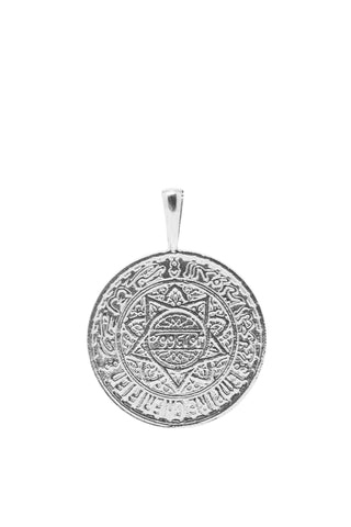 THE MOROCCO Coin Necklace in Silver