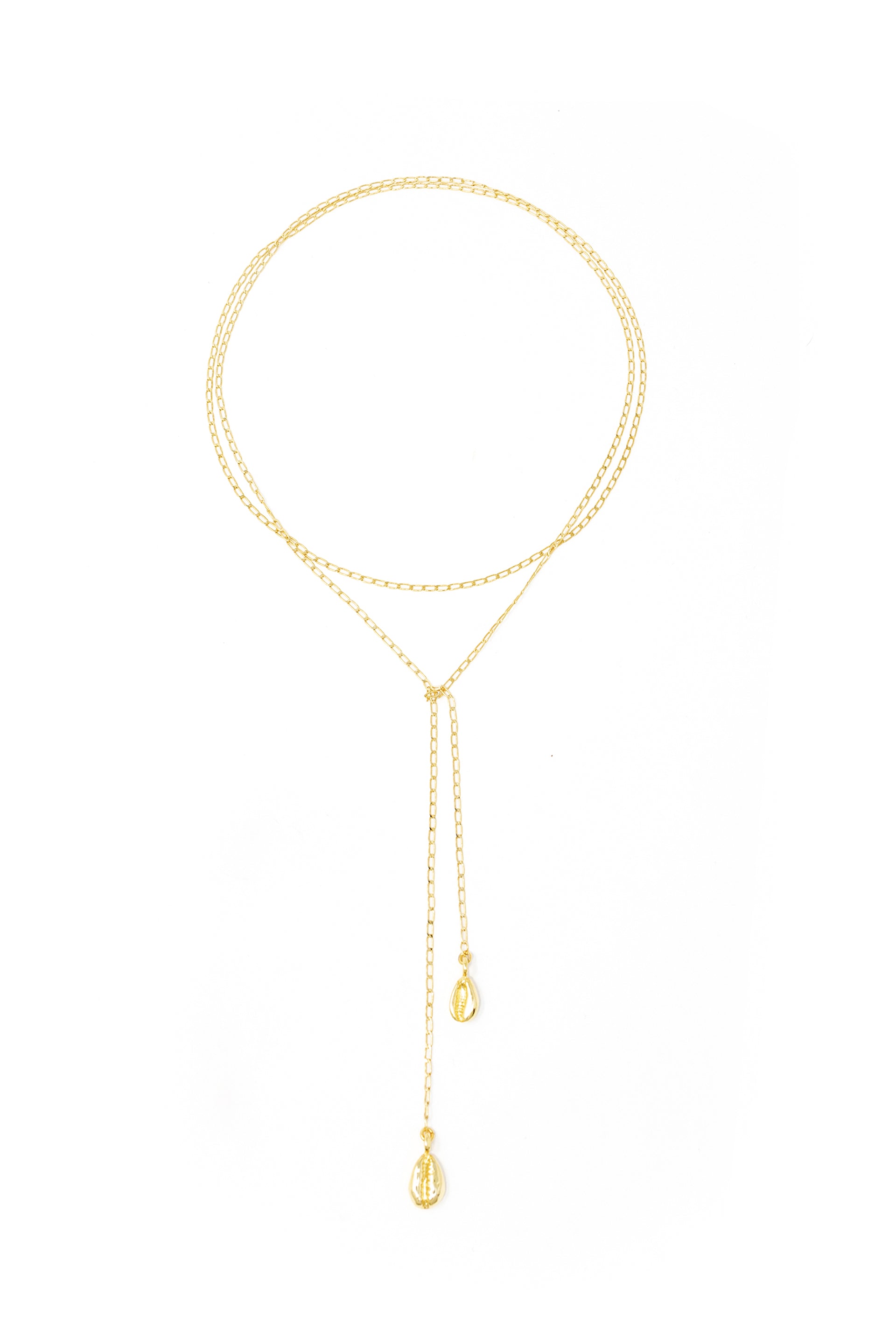 THE COWRIE Infinity Necklace