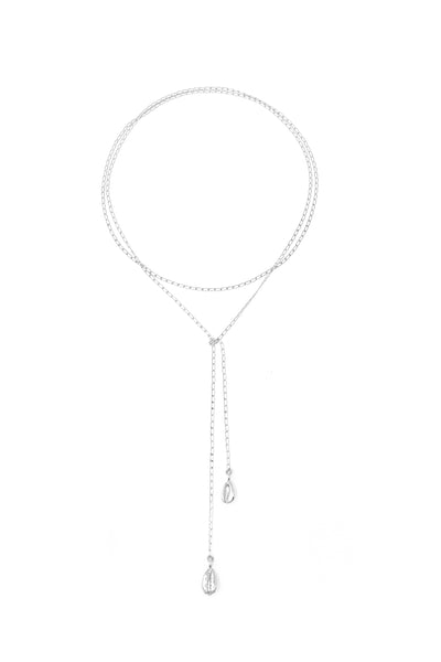 THE COWRIE Infinity Necklace – omiwoods