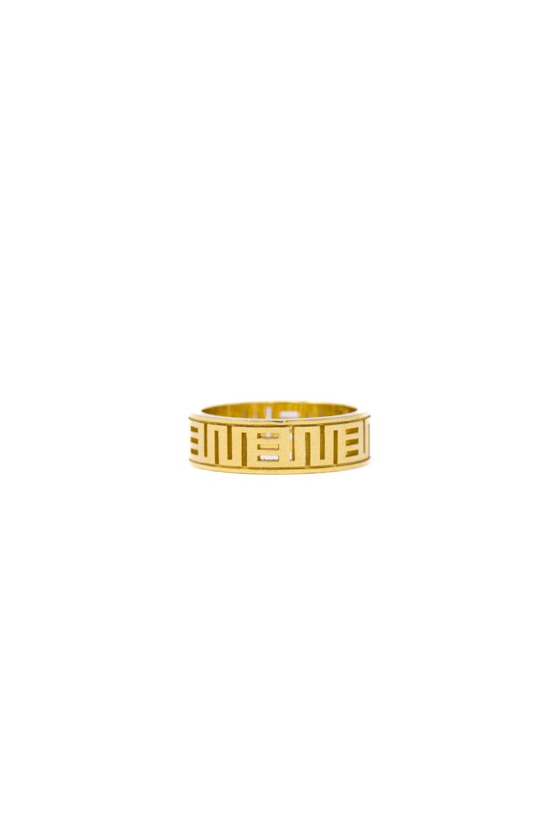 THE NKYINKYIM Adinkra Ring