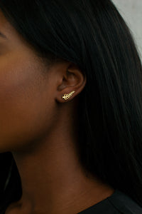 THE NYAME Nti Adinkra Stud Earrings