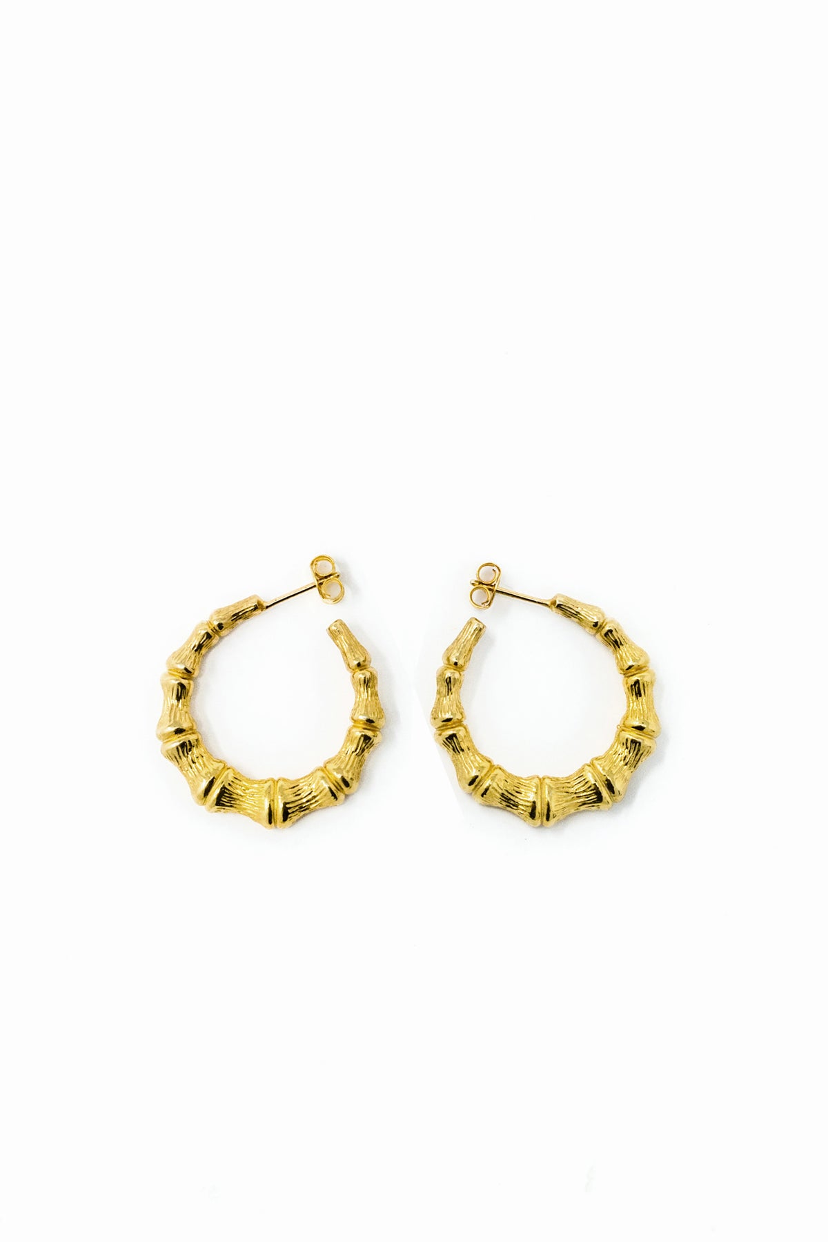 THE CLASSIC BAMBOO Earrings III Circle