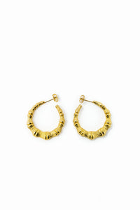 THE CLASSIC BAMBOO Earrings III Circle