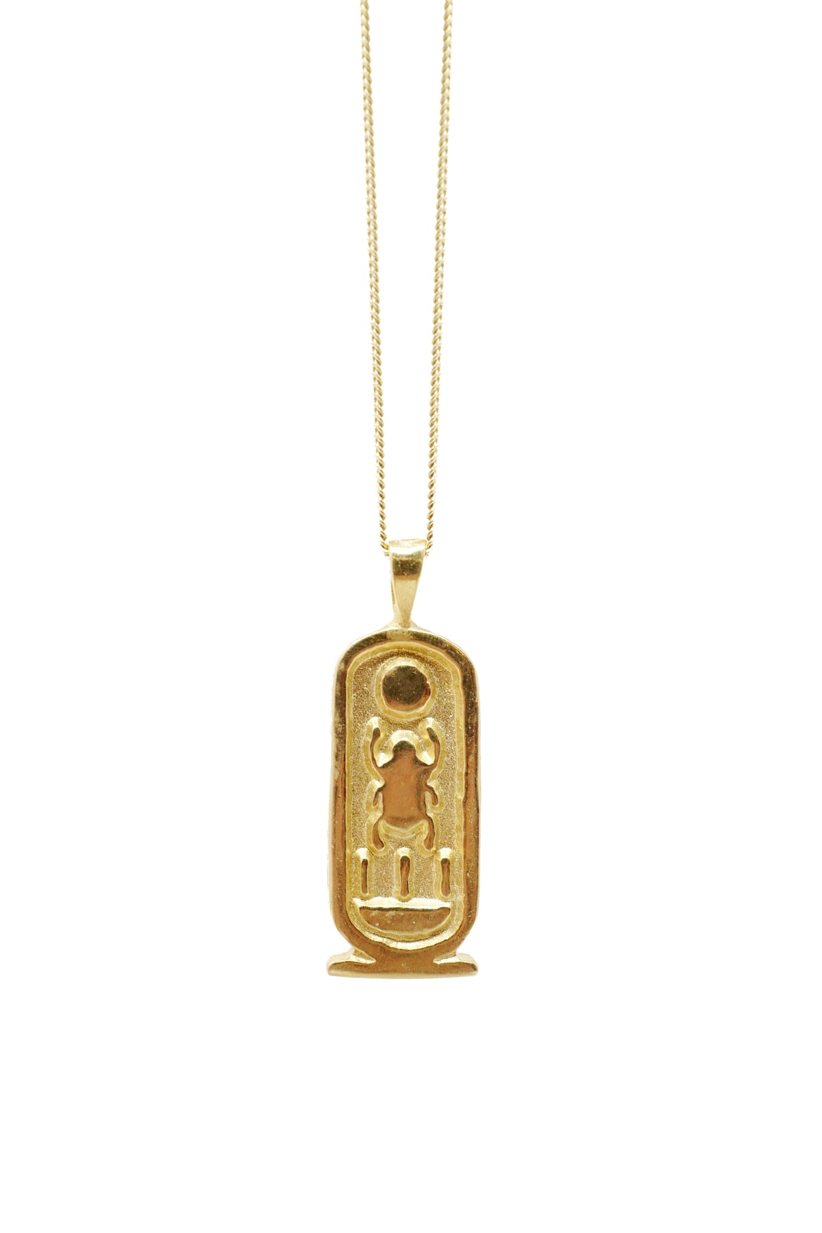 Reserved THE CARTOUCHE II Necklace Custom
