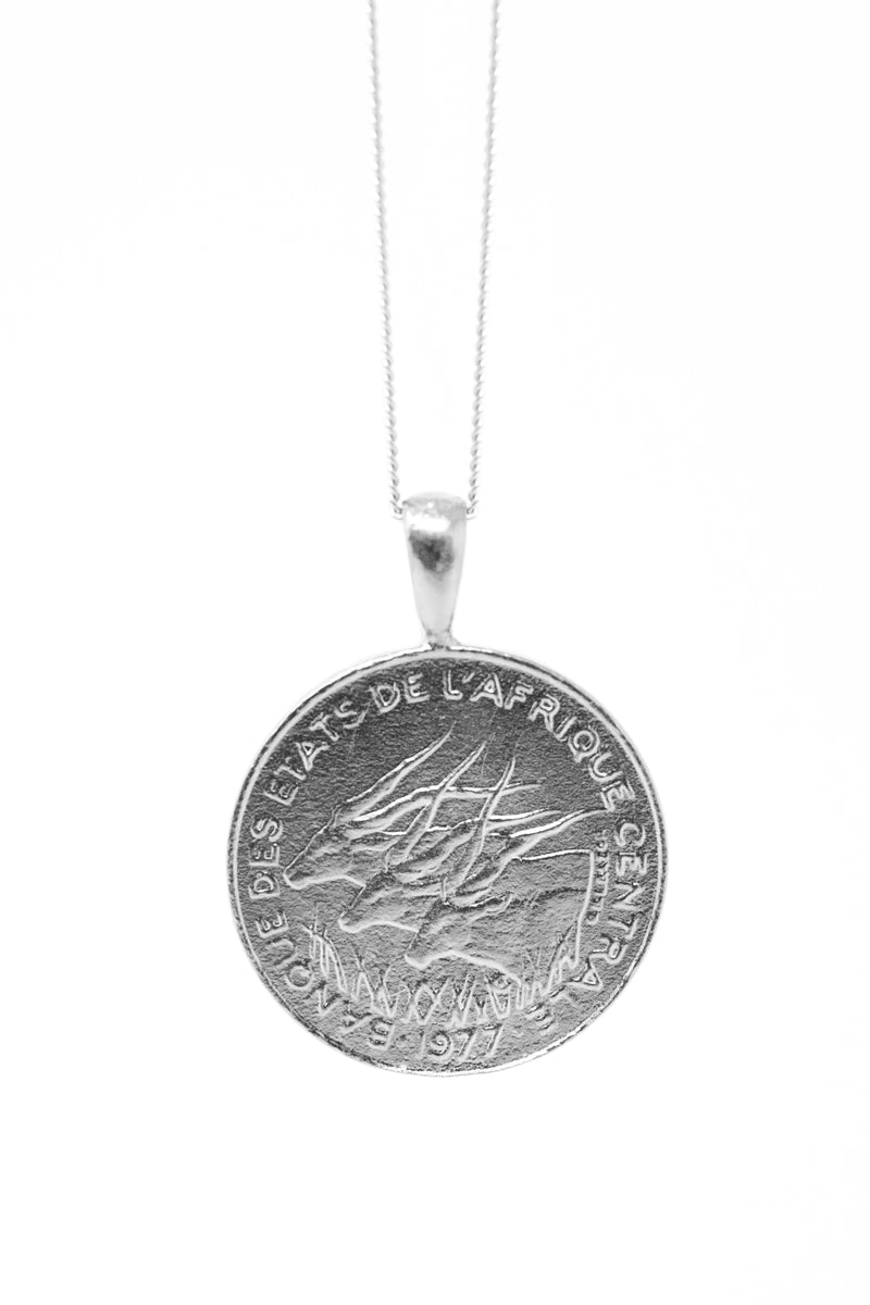 THE CENTRAL Africa Coin Necklace