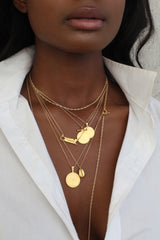 THE JAMAICAN Ackee Coin Necklace