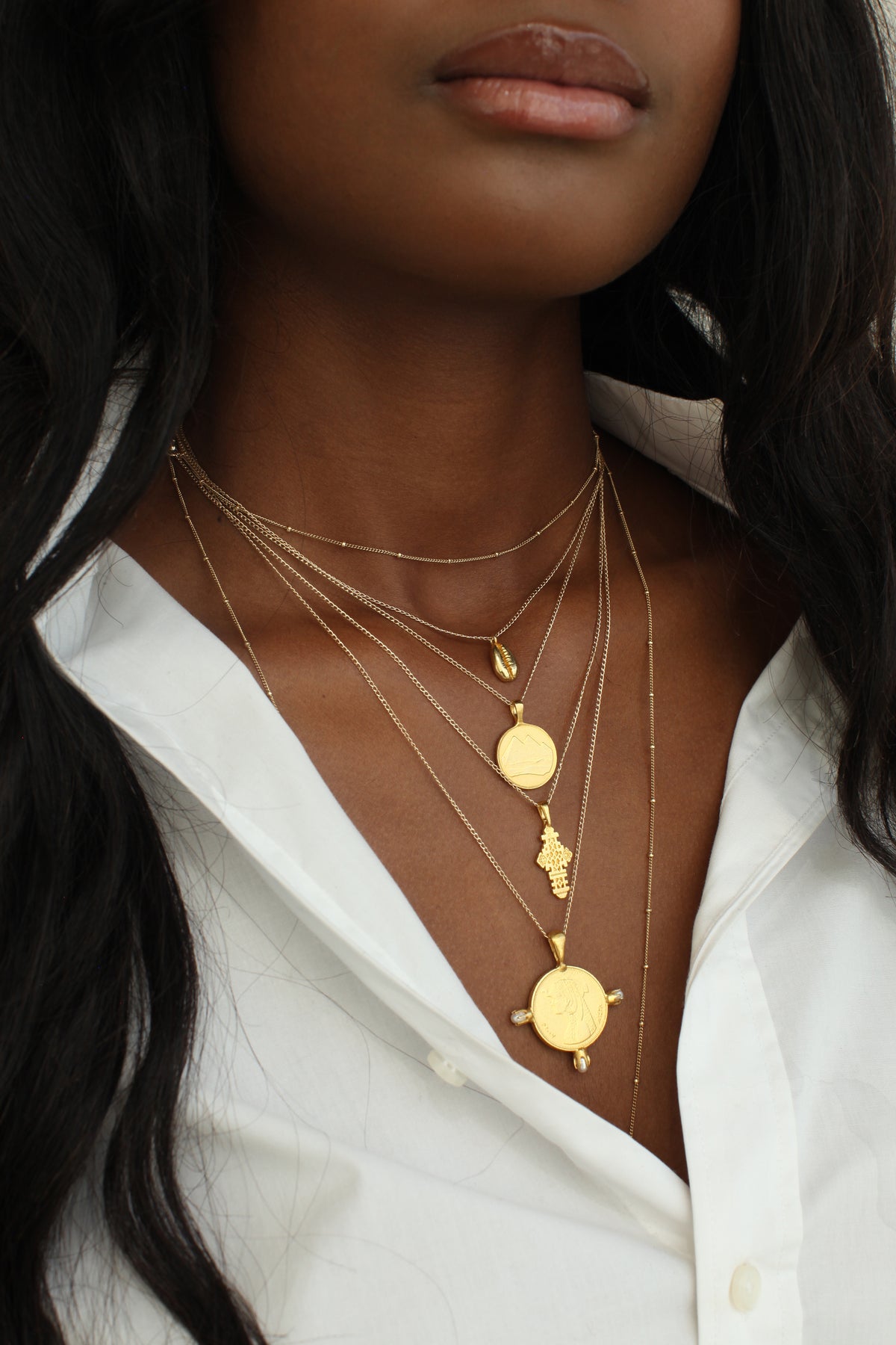 THE ETHIOPIAN Cross Necklace II