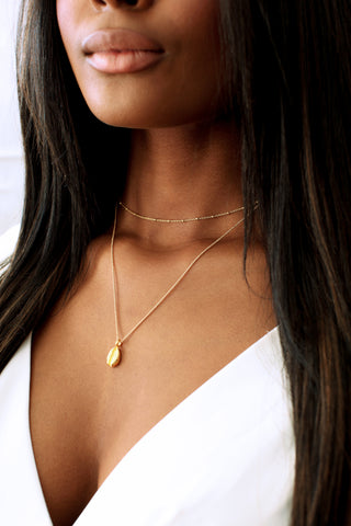 THE SINGLE COIN Necklace Stack II