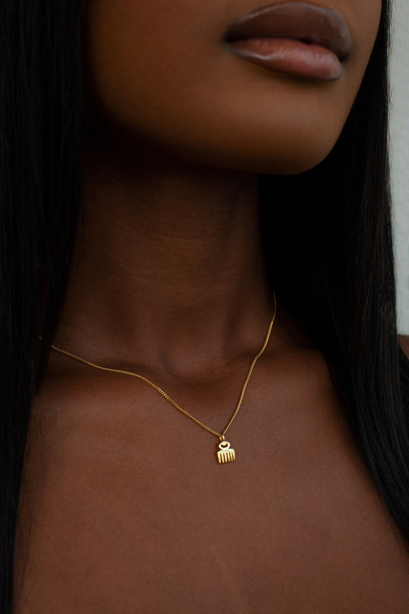 THE DUAFE Adinkra Necklace I