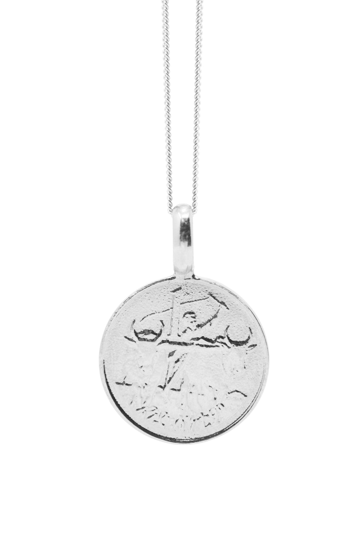 THE ETHIOPIA Lion Coin Necklace