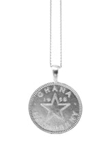 THE GHANA Kwame Nkrumah Coin Necklace
