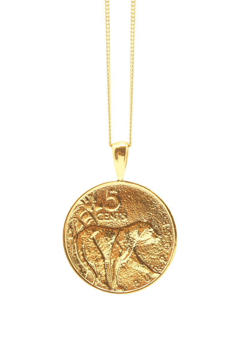 THE GUYANA Jaguar Coin Necklace