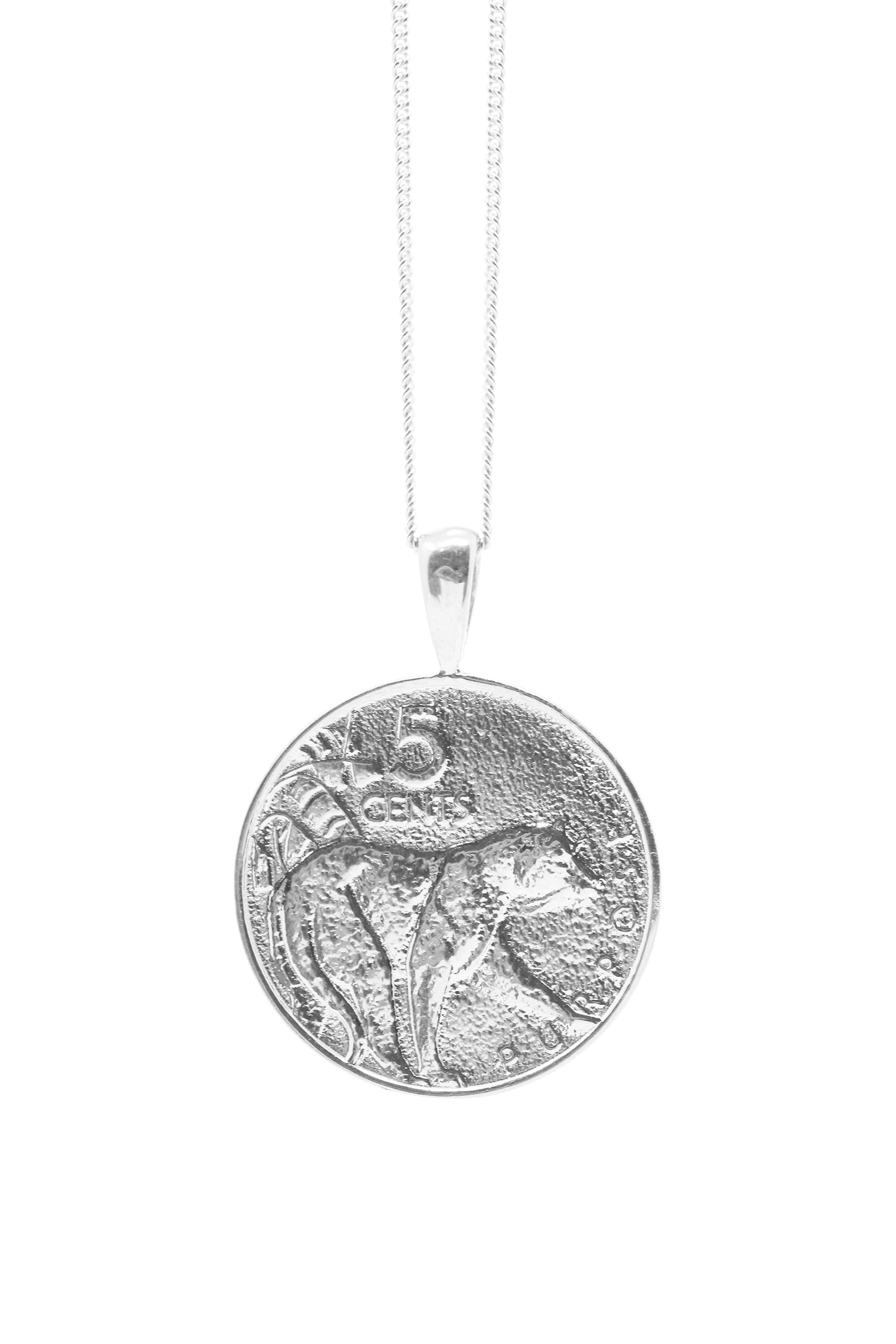 THE GUYANA Jaguar Coin Necklace – omiwoods