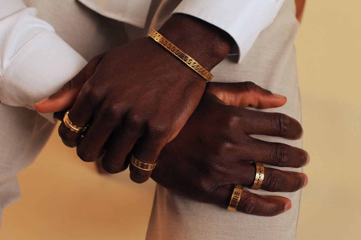 THE SANKOFA Adinkra Ring