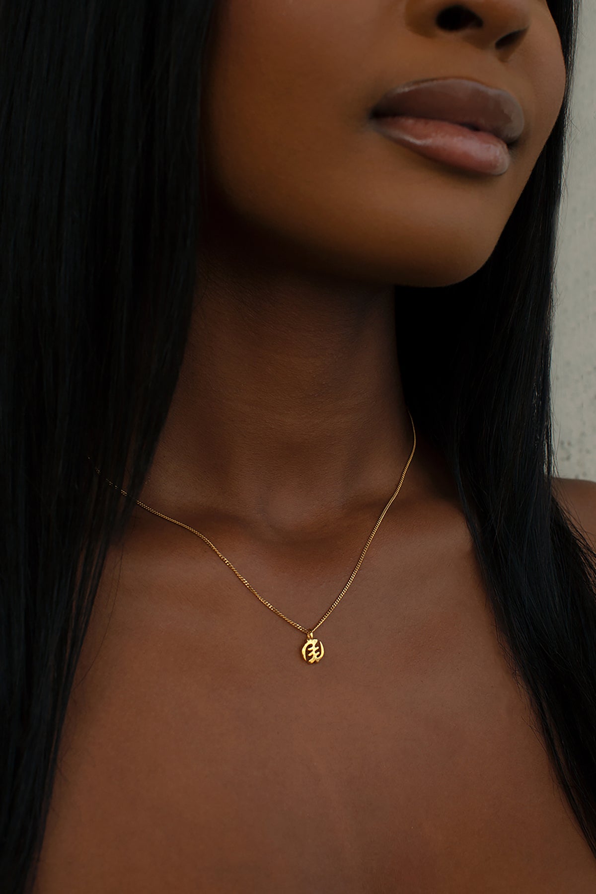 THE GYE Nyame Adinkra Necklace I