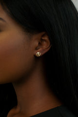 THE GYE Nyame Adinkra Stud Earrings