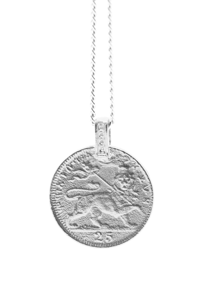 THE RASTAFARI  Coin Necklace