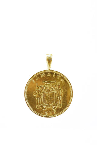THE JAMAICAN Ackee Coin Pendant