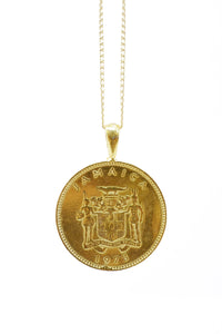 THE JAMAICAN Ackee Coin Necklace