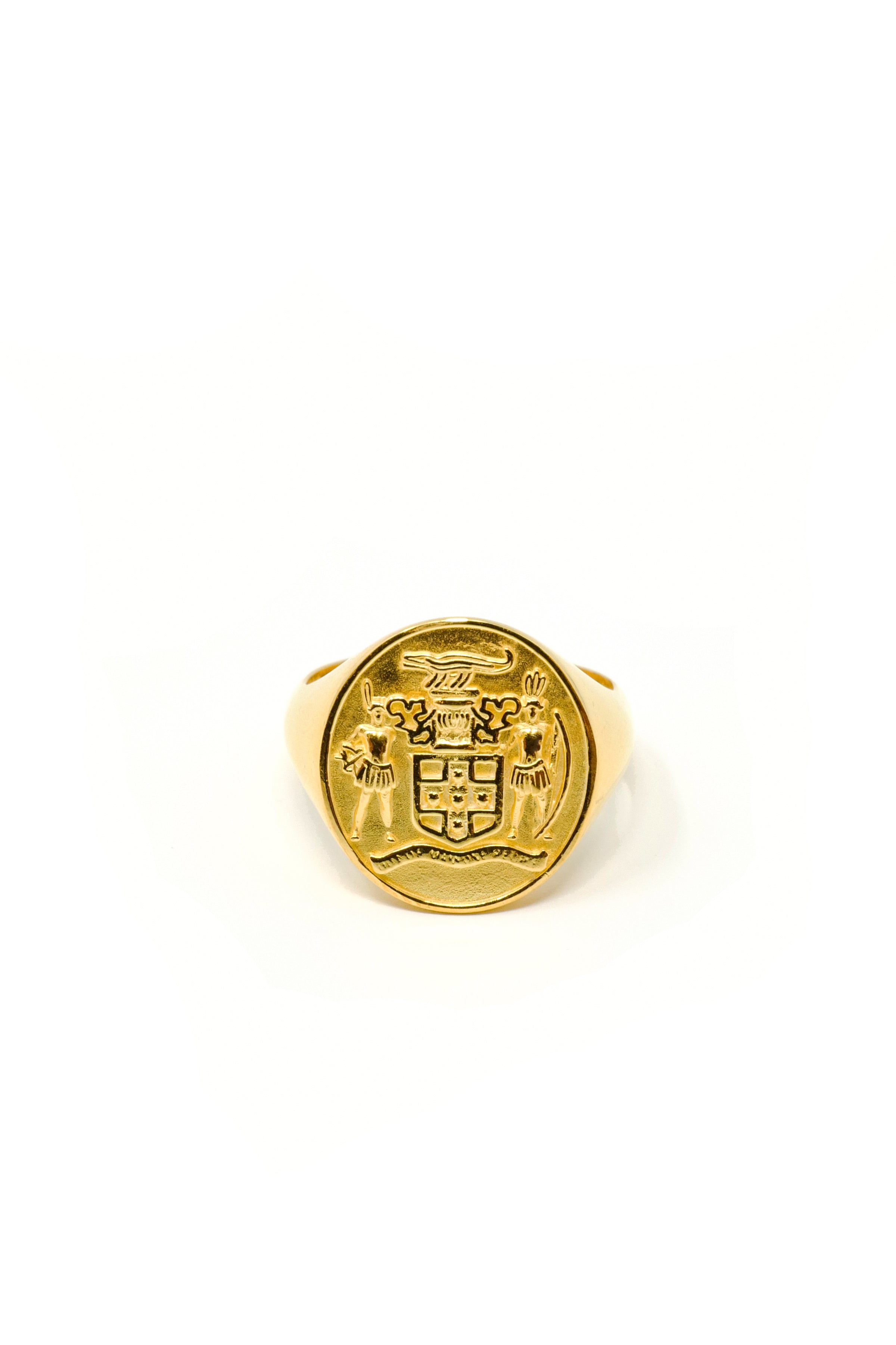 THE JAMAICA Crest Signet Ring III