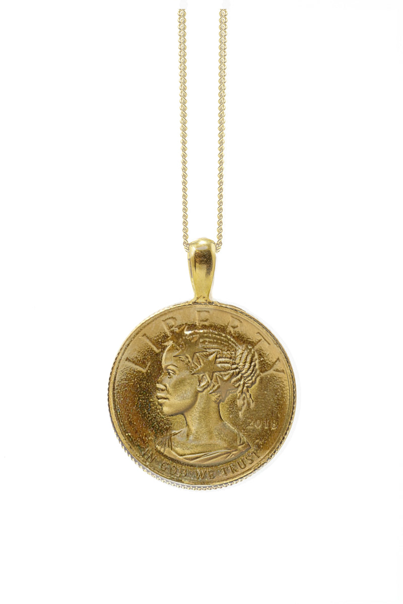 THE LIBERTY Medallion Necklace