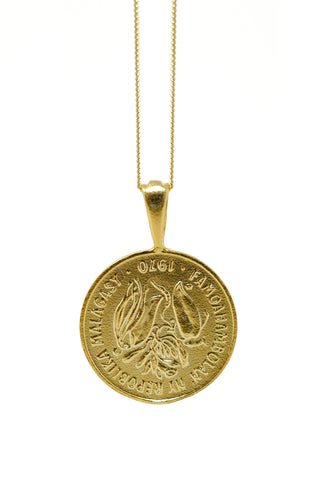 THE SOUTH Africa Lily Coin Pendant