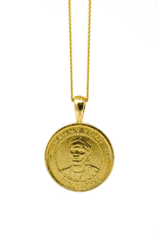 THE SIERRA LEONE Mammy Yoko Coin Necklace