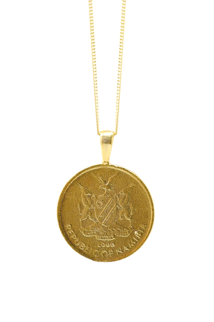 THE NAMIBIA Coin Necklace