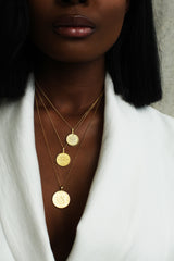 THE GHANA Crest and Cowrie Coin Necklace