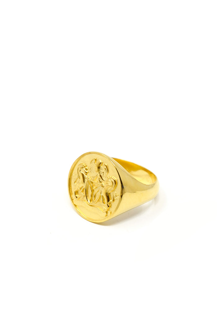 THE NIGERIA Crest Signet Ring III