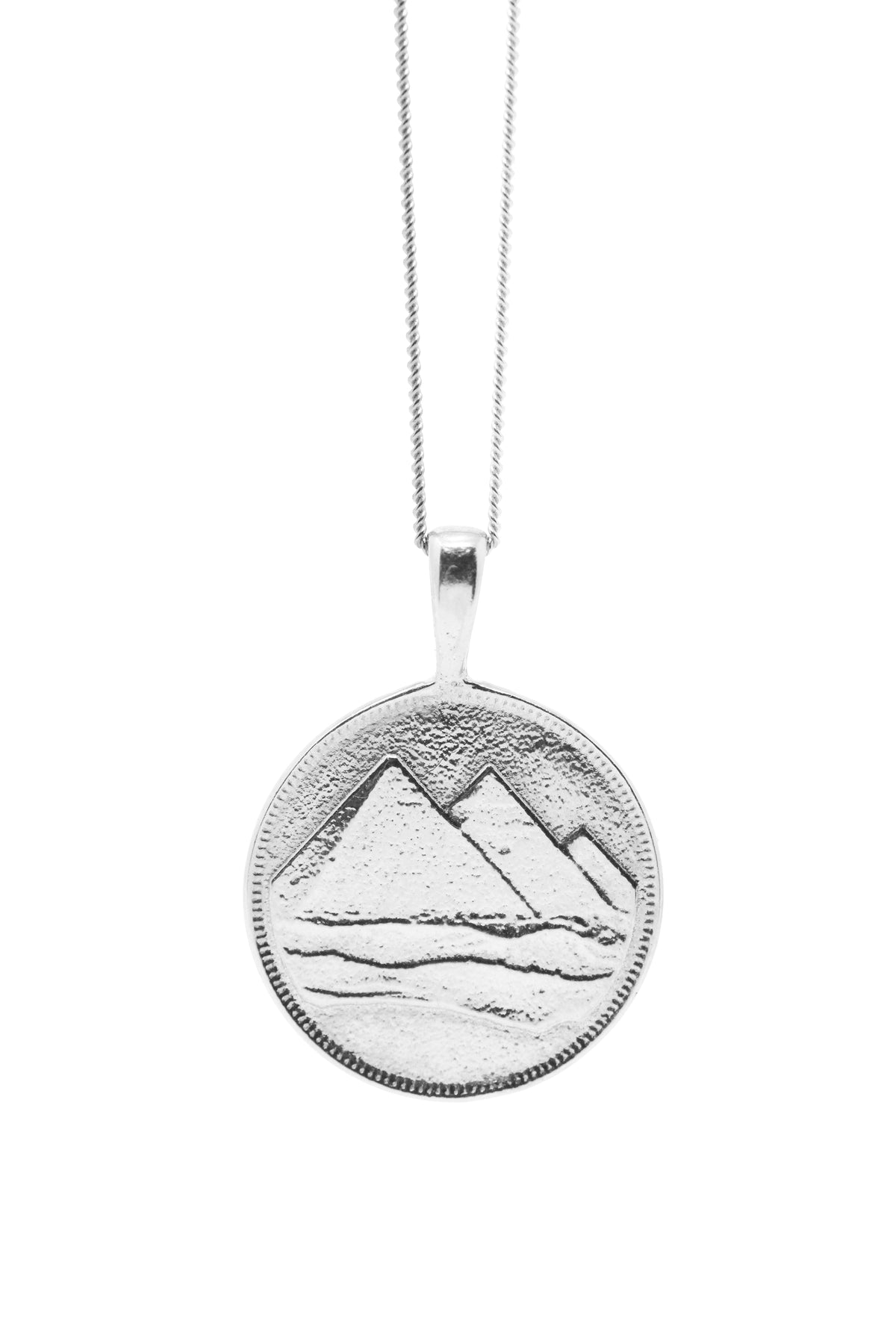 THE PYRAMID Coin Necklace