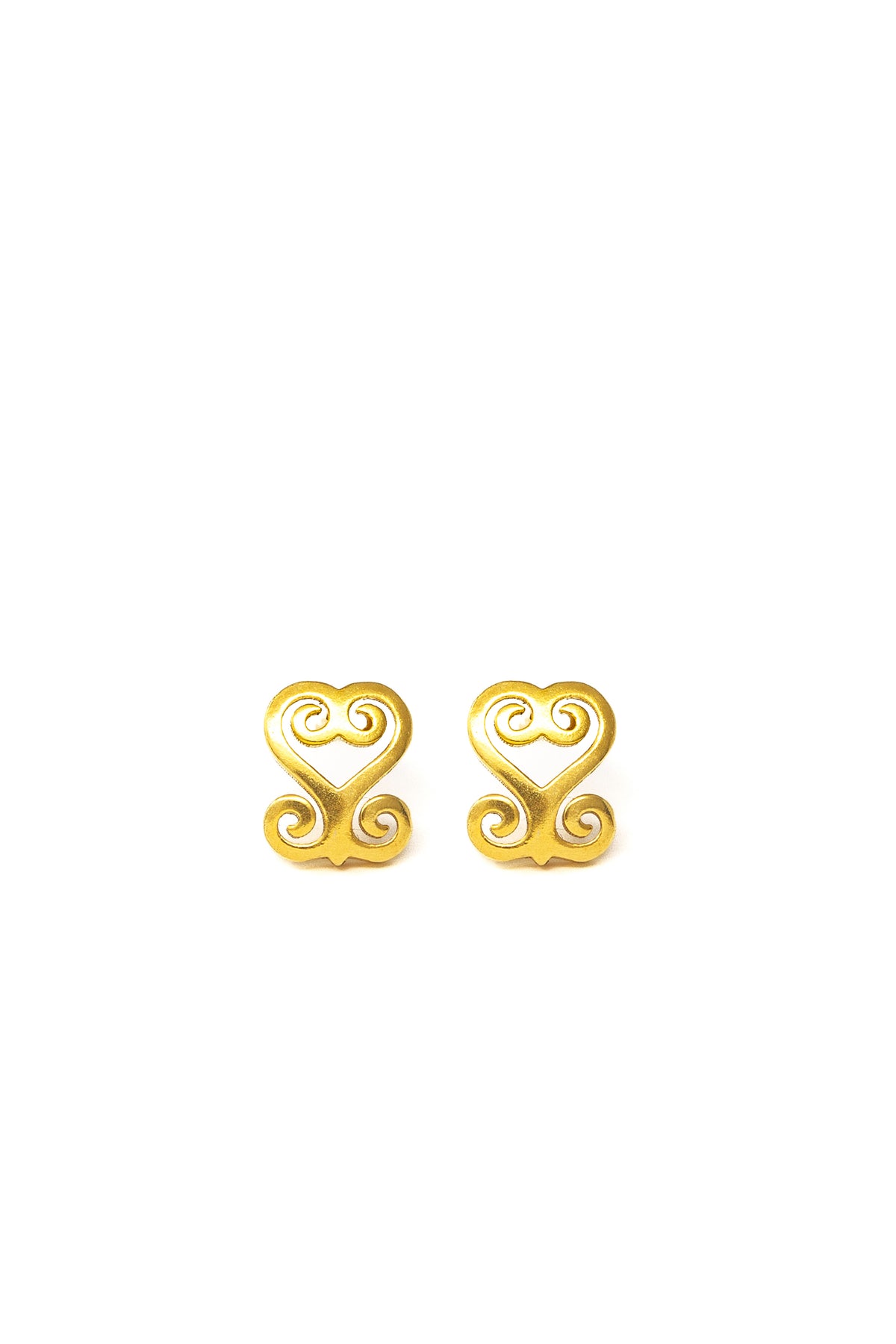 THE SANKOFA Adinkra Stud Earrings