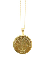THE SEYCHELLES Coin Necklace
