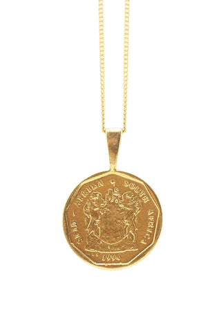 THE BOTSWANA Coin Necklace