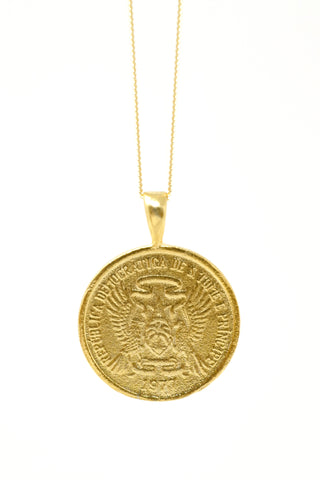THE CENTRAL Africa Coin Necklace